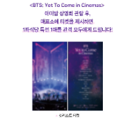 映画 「BTS: Yet To Come in Cinemas」 観覧者限定韓国フォトカード
